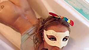 scarlet chase, umm, colorful rainbow squirtin' asshole mess