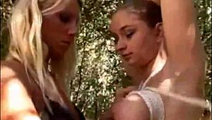 tits bondage tutorial, wanna learn how to tie? 😜