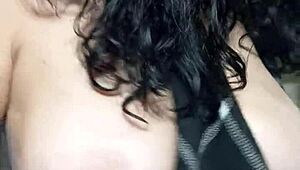 horny milf velvet rain 23 getting fucked on desk with huge toys squirting