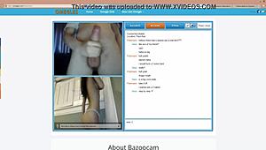 Vintage blue film footage captured on June 27, 2015, at 19:10:02