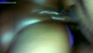 Viewing the scene from the side.