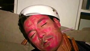 college preggo in fishnets sucks college cock for cumshot