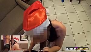 natal 2022 featuring esposagulosinha in amateur portuguese latina brazilian scene