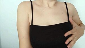 Man, I can’t even describe how slick those oiled natural tits look, ya know?