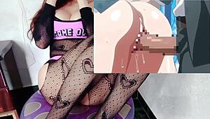 dude, luckiest guy ever getting pleased by 5 busty hentai babes... fuuzoku gakuensai ep 1 😍