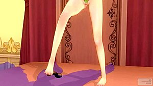 Uncensored 3D Code Geass Anime Dominates C.C.!