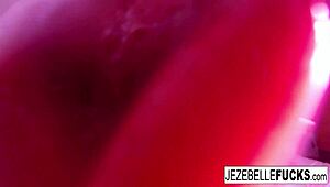 Wow, Jezebelle Bond's slimy spit fetish!