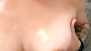 She Makes Him Cum Fast In The Bathroom