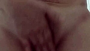 Asian wifey Miss Bea masturbates wildly. She fantasizes about her husband and his buddies banging her pretty pussy.