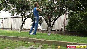 Curvy Babe Dominika Sucks Cock While Her Pussy Gets Licked Hard.