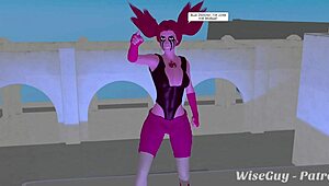 i got fucked by giantess blue daimond and spinel in this huge parody pov story with tall cartoon futanari assfucking.