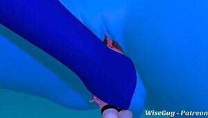 i got fucked by giantess blue daimond and spinel in this huge parody pov story with tall cartoon futanari assfucking.