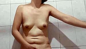 Asian wifey Miss Bea masturbates wildly. She fantasizes about her husband and his buddies banging her pretty pussy.