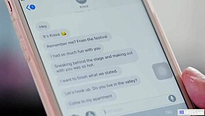 Gia Paige cheats at rave