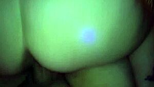 Sexual Bbw Late Night Fucking With Creampie And Cumshot.