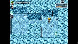 Bunnysuit Girl Yuka Gives Handjob to Dirty Old Pervert in Hentai Game