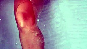 Masturbation In Hydro Massage Bathtub With Sexy Boobs