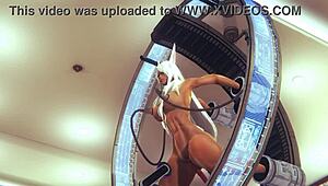 hey, check out usagiyama from my hero academia in hentai 69 and sex machine action, uncensored japanese anime porn