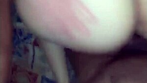 slutting out my white girl with creampie