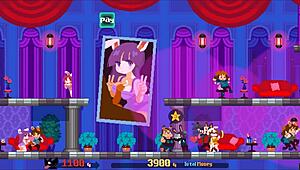 Bunny girl bent over in monster furry hentai brothel house intensely