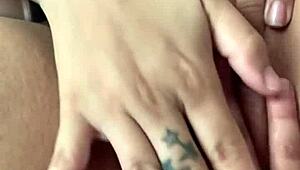 My Horny Latina Cousin Left My Hand Soaked In Lubrication While I Masturbated Her, Giving Jerk Off Instructions