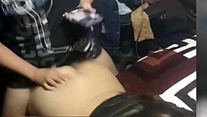 Mexican babe craves sex over movies