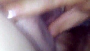 My girlfriend shares homemade moments with friends.