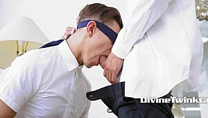 Twink Gets Ass Fucked by Monster Cock in Church Fantasy!