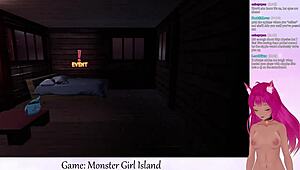 hey guys, vtuber diving into monster girl island part 1 with wild hentai action, let’s go! 😜