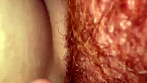 Wife bent over for doggystyle creampie push out