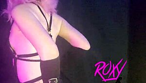 Big Ass Egirl Shows Off in Lingerie Close-Up