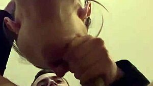 she loves sucking my big cock 😍