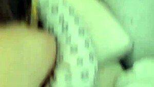 Hey, I'm fucking her with a jewel in her ass for this homemade vid