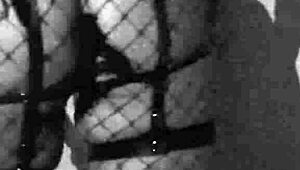 Hotwife dances seductively on Halloween, tempting with tricks or treats in homemade cosplay