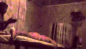 dark ebony amateur gets sensual massage turning into sex