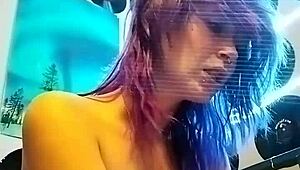 Vlog of Smoking College Girl