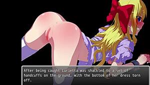 Rich girl tied up in bondage, ready for fun 😈