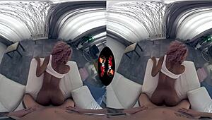 vrlatina - big boob brazilian babe gets hard fucked in vr!