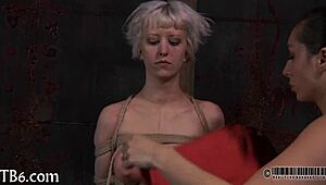 hey, femdom mistress dominates with sadomasochistic play 😈