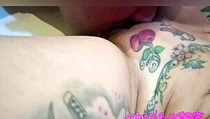 did you see how she made him lick all that cum after the threesome?