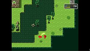 Yuka enjoys relaxing in the onsen with huge tits in this hentai game episode