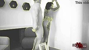 Chubby latina pays rent with intense sex