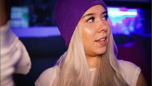 Colombian Blonde Sucks Cock with Raw Desire