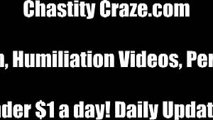 you have to be punished with a chastity device