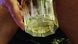 ugh, i’m so drunk, just pissing and drinking it, oops