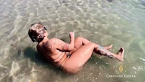 Best blowjob ever from Cassi, her blonde ass teasing!