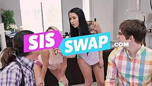 Fucking My Hot Latina Stepsister in Wild College Action