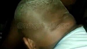 Amateur gay orgy with big black cocks on Madureira street