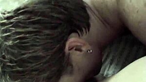 Hot Couple's Handjob, Blowjob, and Closeup Fucking with Cumshot