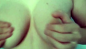 Tits And Oil 1 - Natural Boobs Get Oiled Up